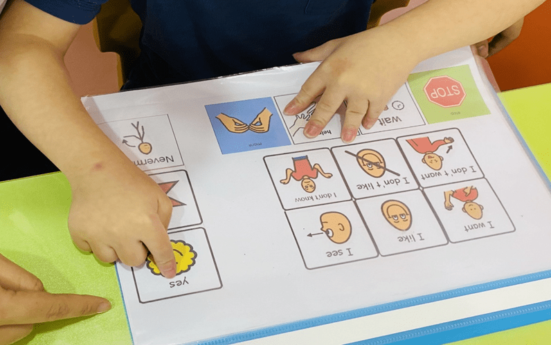 Teach Instruction to a child with Autism-Visual Support to a Child with Autism